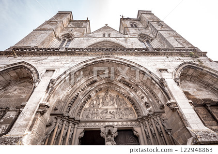 Collegiate church of our lady, Les Andelys, France 122948863