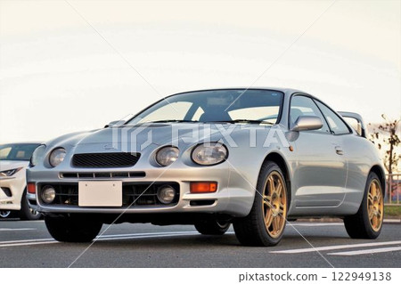 Car image Toyota 6th generation Celica GT-FOUR front low angle Car image Toyota 6th generation Celica GT-FOUR front low angle 122949138