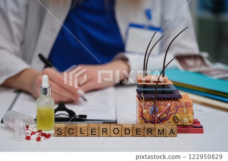 Raising awareness about scleroderma in medical and educational settings is essential Raising awareness about scleroderma in medical and educational settings is essential 122950829