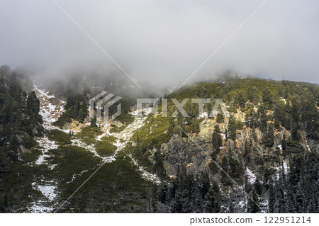 High Tatra Mountains in Slovakia in January. High Tatra Mountains in Slovakia in January. 122951214