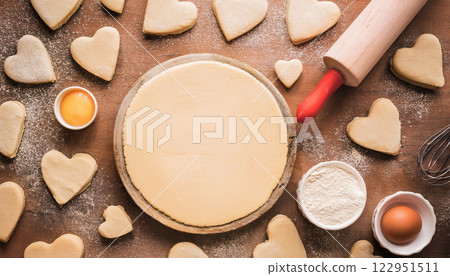 the Secret Recipe for Homemade Heart Shaped Butter Cookies Perfe the Secret Recipe for Homemade Heart Shaped Butter Cookies Perfe 122951511