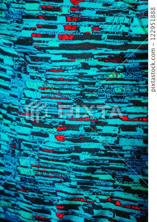 Vung Tau Beach with Blue Sky Flowers and Mother Mary Statue Scenic Coastal View with Coffee Shop Nearby High quality photo 122951888