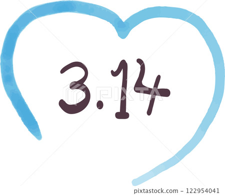 Watercolor hearts and date decorations for White Day Watercolor hearts and date decorations for White Day 122954041