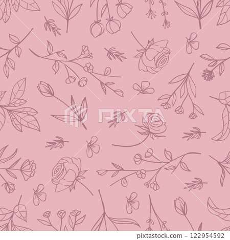 vector, background, rose 122954592