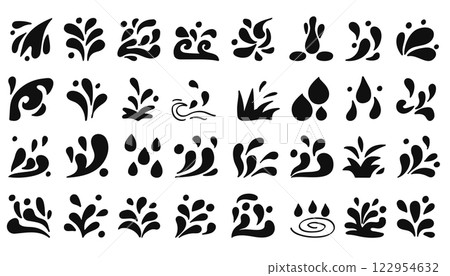 icon, water, vector 122954632