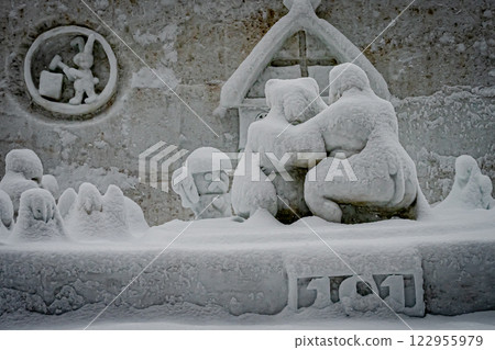 Hokkaido, Main Street, Snow Festival Scenery 122955979