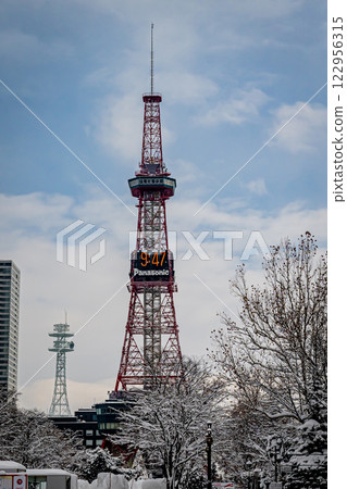 Hokkaido, Main Street, Snow Festival Scenery Hokkaido, Main Street, Snow Festival Scenery 122956315