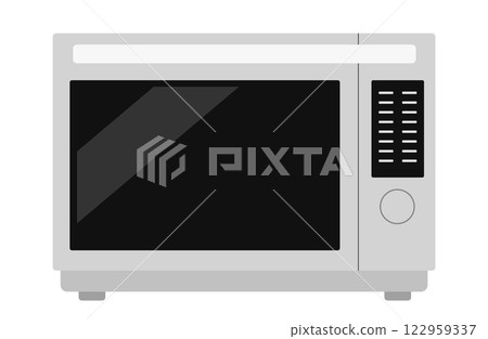 Microwave oven vector illustration simple 122959337