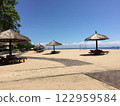 Resort beach with ocean view 122959584