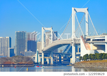 東京都港區彩虹橋風景 東京都港區彩虹橋風景 122959629
