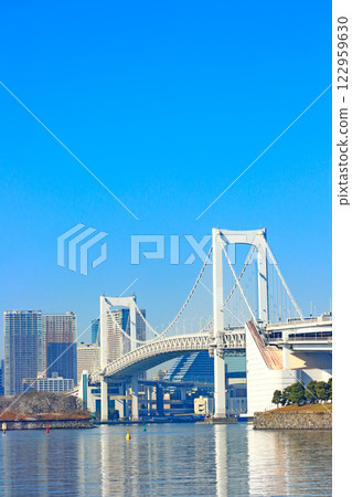 東京都港區彩虹橋風景 122959630