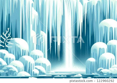 Winter landscape 122960292