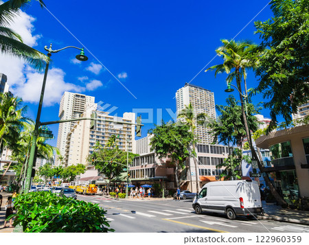 Hawaii Waikiki Kuhio Avenue Hawaii Waikiki Kuhio Avenue 122960359