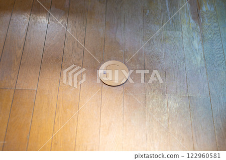 Floor wax application repair 122960581