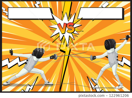 Epic Fencing Duel Showdown 122961206
