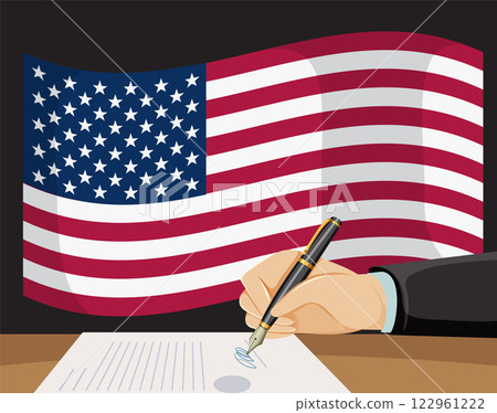 Signing Trade Agreement with USA Signing Trade Agreement with USA 122961222