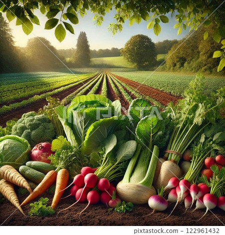 Fresh vegetables from the field 122961432
