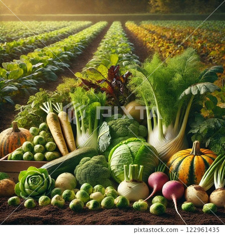 Fresh vegetables from the field 122961435