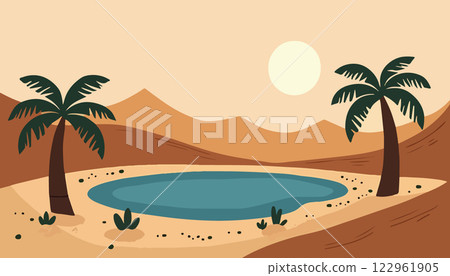 Desert Oasis 122961905