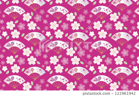 日本櫻花圖案3(紫色) 日本櫻花圖案3(紫色) 122961942