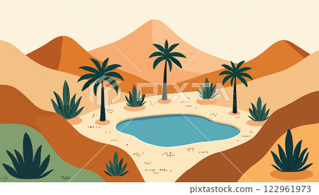 Desert Oasis 122961973