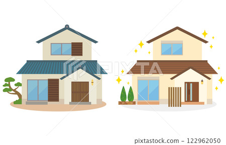 Home renovation: before and after Home renovation: before and after 122962050