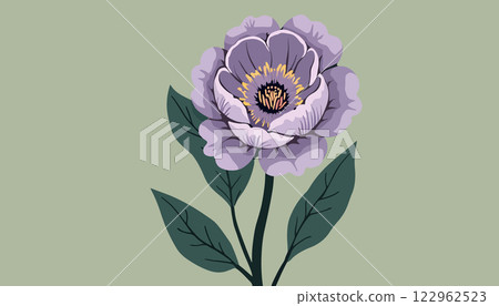 Elegant Blooming Flower 122962523