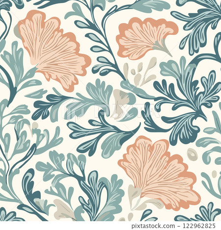 Floral Pattern Design Floral Pattern Design 122962825