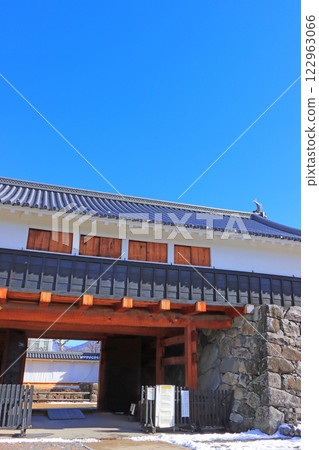 長野縣松本市國寶松本城太閣門風景 長野縣松本市國寶松本城太閣門風景 122963066