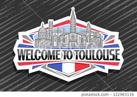 Vector logo for Toulouse Vector logo for Toulouse 122963116