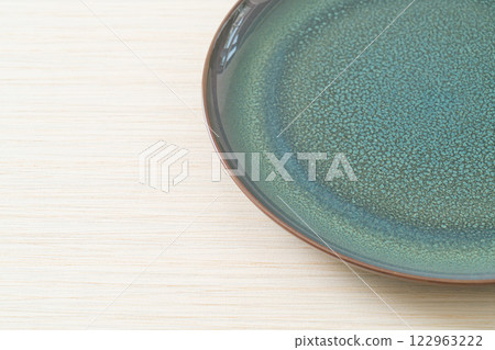 beautiful and vintage  ceramic plate 122963222