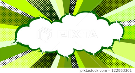 Speech bubble frame silhouette message background 122963301