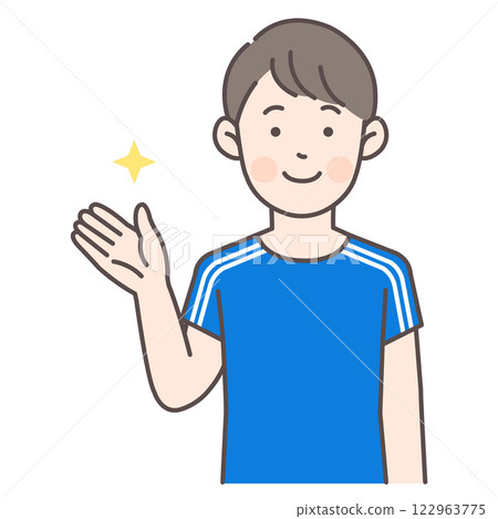 指導男足球員 122963775