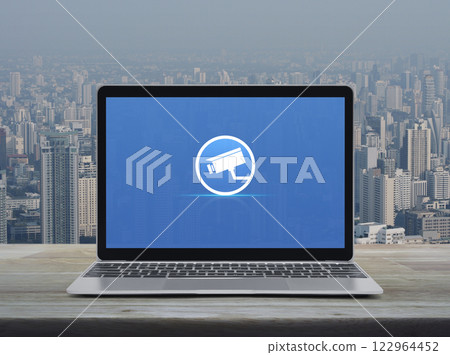 Business security and safety online concept 122964452