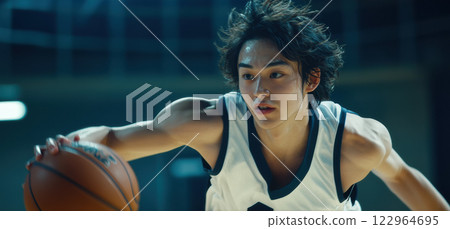 男籃球運動員 122964695