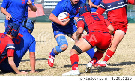 rugby, high school rugby 122965229