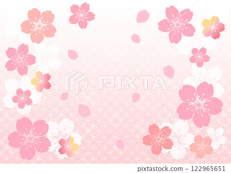 日本圖案背景 122965651