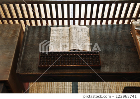 Ancient documents and abacus 02 Ancient documents and abacus 02 122965741
