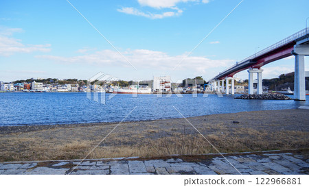 Winter in Jogashima, the southernmost island of Kanagawa Prefecture 122966881
