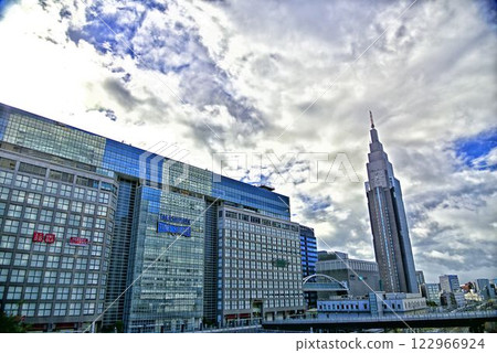 [Tokyo] Yoyogi Tower as seen from Shinjuku 122966924