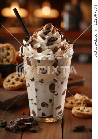 a cookies and cream milkshake 122967373