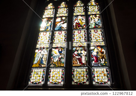 stained glass stained glass 122967812
