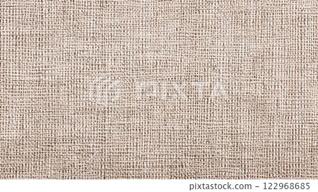 Beige linen background material 122968685