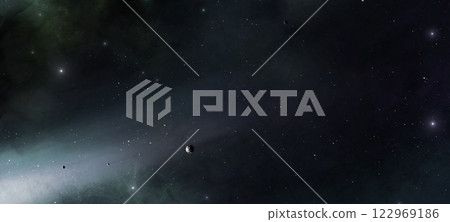 lights in dark space 122969186