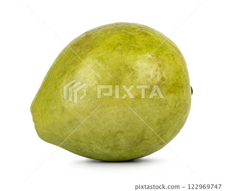 Guava fruit on white background Guava fruit on white background 122969747