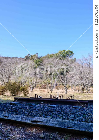 (View from inside the station) Ohata Station (Anime Holy Land: Natsume's Book of Friends) (Hitoyoshi City) JR Hisatsu Line Ohata Station 122970204