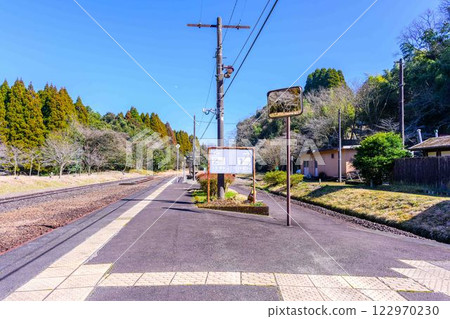 (Station building seen from inside the premises) Ohata Station (Anime Holy Land: Natsume's Book of Friends) (Hitoyoshi City) JR Hisatsu Line Ohata Station (Station building seen from inside the premises) Ohata Station (Anime Holy Land: Natsume's Book of Friends) (Hitoyoshi City) JR Hisatsu Line Ohata Station 122970230