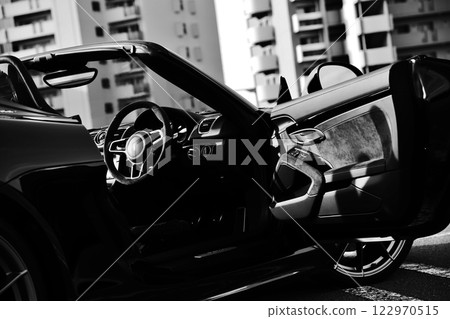 黑色敞篷內飾 122970515