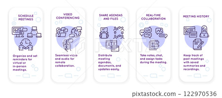Meeting App icons 122970536