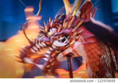 Nagasaki Lantern Festival Street Snap 122970689